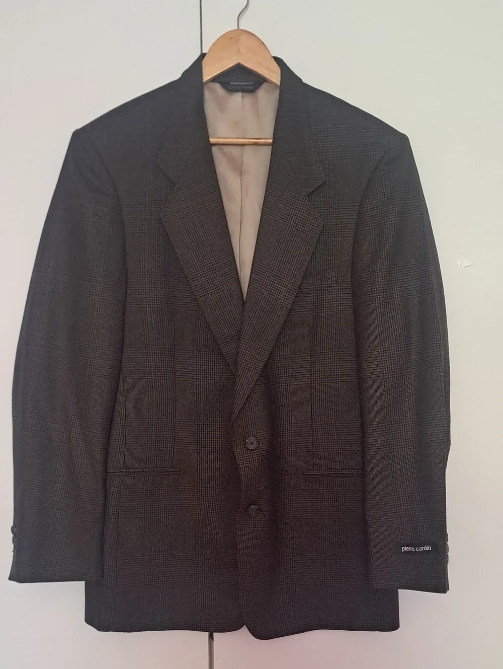 Pierre Cardin Brown Glen Plaid Sport Coat
